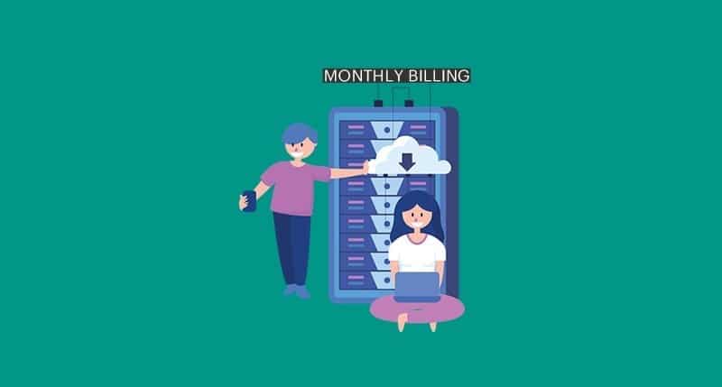 صورة لـ أفضل خيارات مواقع الاستضافة مع دفع الفواتير بشكل شهري للمدونين المبتدئين | Monthly-Billing-Hosting-Options