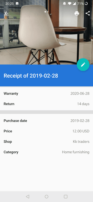 صورة لـ أفضل تطبيقات الضمان والمنظم اليدوي للحفاظ على إيصالات وضمانات المنتجات | Mrreceipt-DzTechs