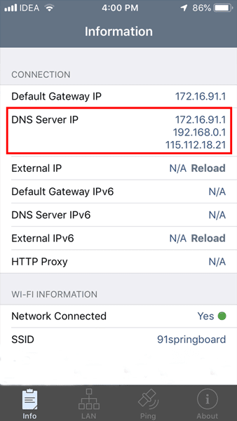صورة لـ كيفية معرفة أي خادم DNS أقوم باستخدامه؟ | Net_Analyzer-DzTechs