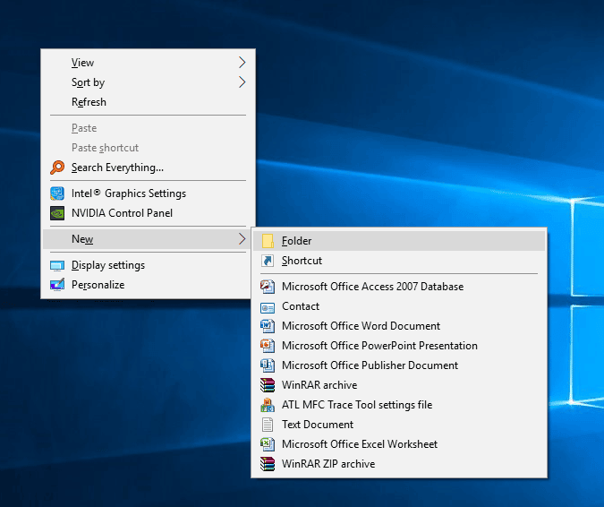 صورة لـ كيفية مشاركة الملفات بين جهازي كمبيوتر Windows باستخدام كابل LAN | NewFolder_Screenshot-DzTechs