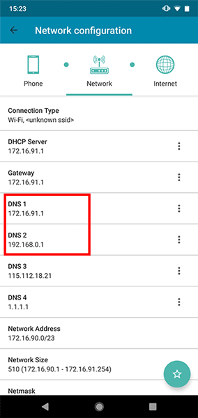 صورة لـ كيفية معرفة أي خادم DNS أقوم باستخدامه؟ | PingTools_NetworkUtilies-DzTechs