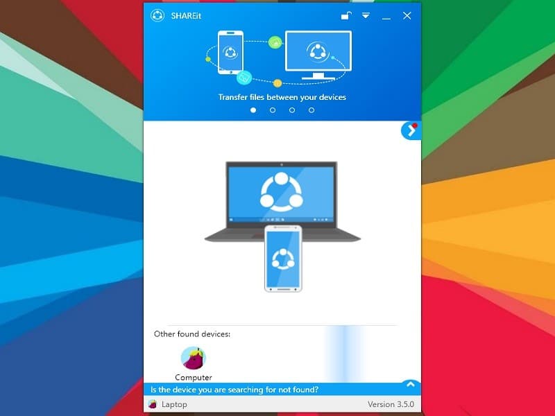 صورة لـ أفضل 7 بدائل لتطبيق Airdrop لأجهزة Android ، iOS و Windows | SHAREIT-Desktop-DzTechs