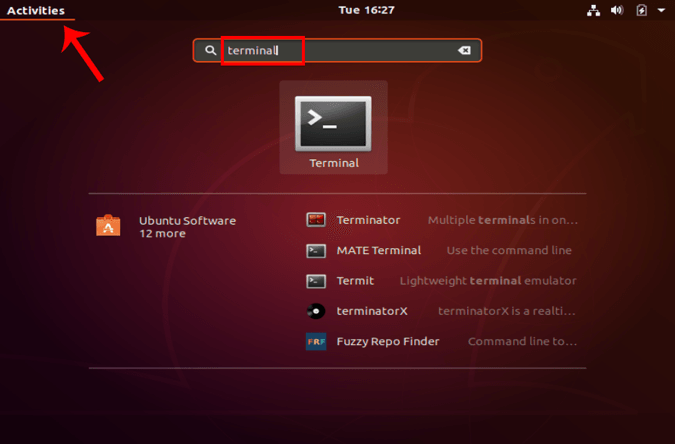 صورة لـ ما هو عنوان MAC وكيفية العثور عليه وهل يمكن تغييره على مختلف المنصات | SpotlightSearch_Ubuntu-DzTechs