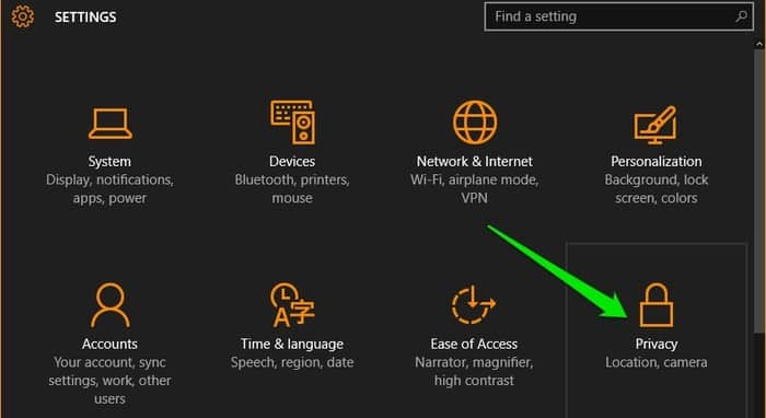 صورة لـ كيفية إيقاف تشغيل تطبيقات الخلفية في نظام Windows 10 | Stop-Windows-10-Background-Apps-Privacy-DzTechs