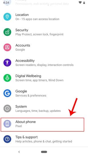 صورة لـ كيفية تغيير نمط الخط وشكل الأيقونات في Android 10 | about_phone-DzTechs