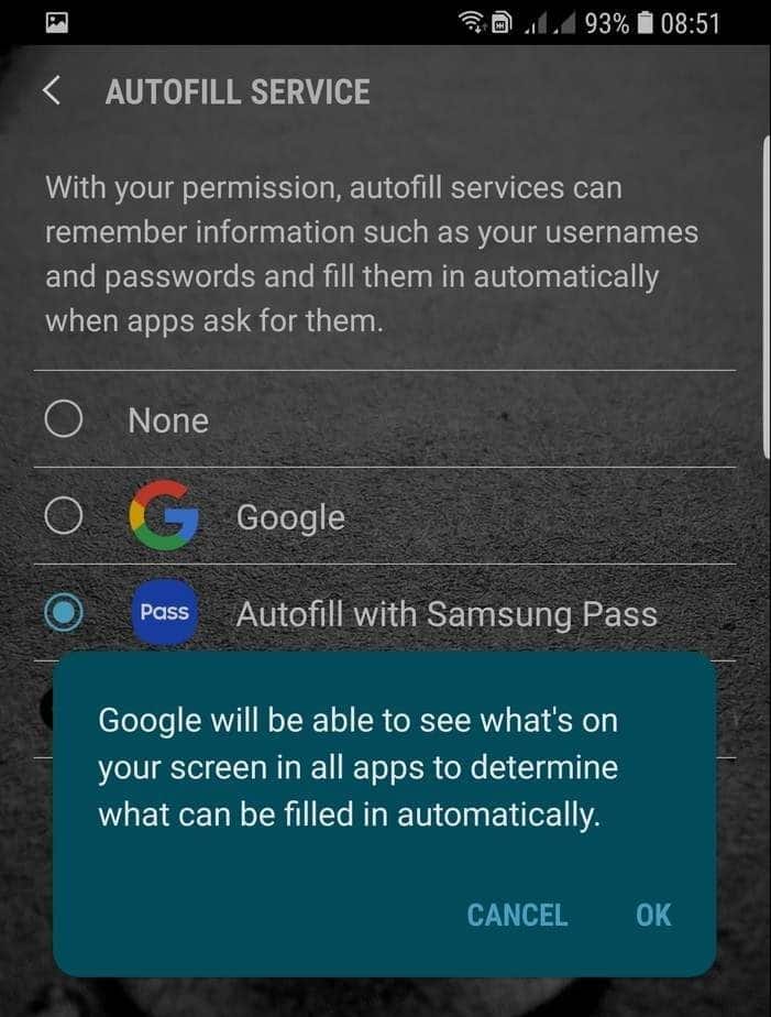 صورة لـ كيفية تفعيل ميزة الملء التلقائي لكلمات السر في Android | autofill-password-android-settings-Google-prompt-e1551856540790-DzTechs