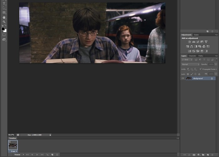 صورة لـ كيفية إنشاء ملف GIF المثالي من خلال Photoshop | create-gif-in-photoshop-first-frame-DzTechs
