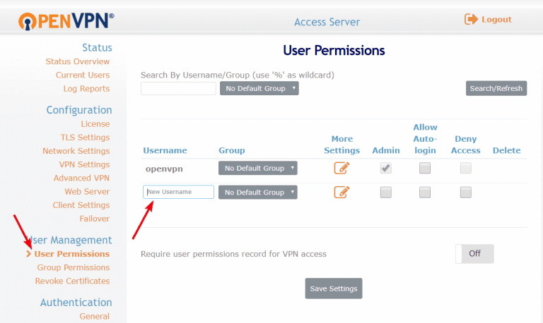 صورة لـ كيفية إعداد خادم VPN الخاص بك في السحاب لتشفير اتصالك | create-vpn-server-19-create-new-user-768x458-DzTechs