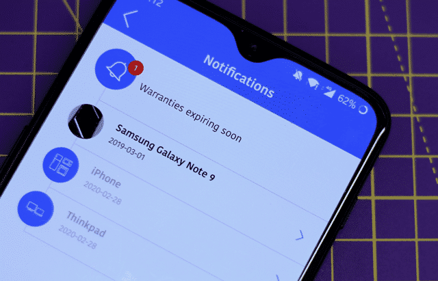 صورة لـ أفضل تطبيقات الضمان والمنظم اليدوي للحفاظ على إيصالات وضمانات المنتجات | feature-warranty