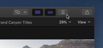 صورة لـ كيفية إضافة نص إلى فيديو باستخدام Final Cut Pro | final-cut-pro-add-text-title-video-inspector-icon-DzTechs