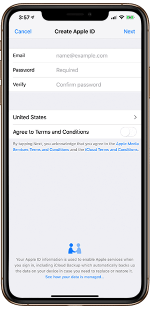 صورة لـ كيفية استخدام اثنين من Apple ID مختلفين على الـ iPhone | id5-DzTechs