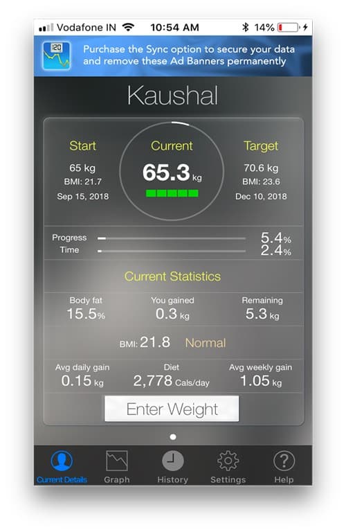 صورة لـ أفضل تطبيقات تعقب وتتبع الوزن للحفاظ على لياقتك وصحتك | monitormyweight2-DzTechs