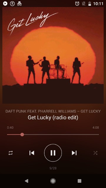 صورة لـ أفضل تطبيقات تشغيل الموسيقى لنظام Android | music-android-black-player-DzTechs