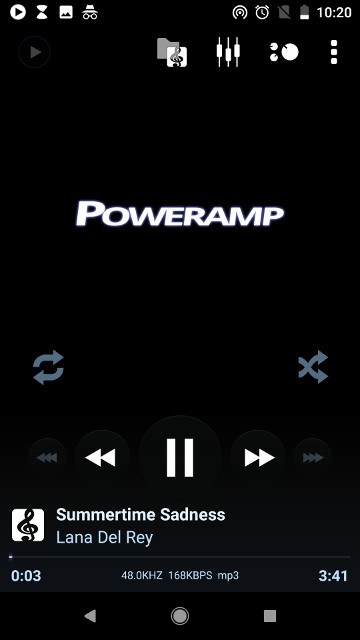 صورة لـ أفضل تطبيقات تشغيل الموسيقى لنظام Android | music-android-poweramp-DzTechs