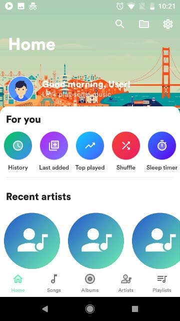 صورة لـ أفضل تطبيقات تشغيل الموسيقى لنظام Android | music-android-retro-DzTechs