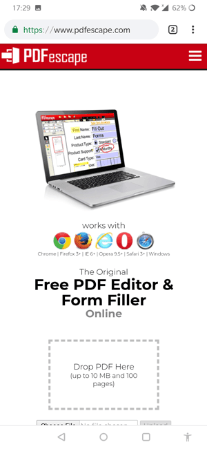 صورة لـ أفضل تطبيقات تعديل ملفات PDF لنظام Android | pdfescape-DzTechs