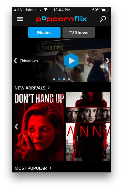 صورة لـ كيفية مشاهدة الأفلام بشكل مجاني من الناحية القانونية على Android و iOS بدون تنزيل | popcornflix-DzTechs