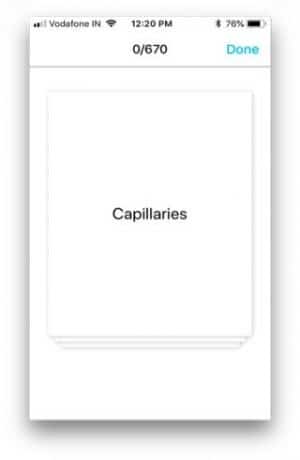 صورة لـ أفضل تطبيقات البطاقات التعليمية للـ iPhone لإنشاء بطاقاتك | studyblu4-e1536315407516-DzTechs