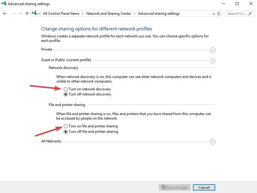 صورة لـ كيفية نقل الملفات بين نظامي Linux و Windows عبر الشبكة المحلية | transfer-files-linux-windows-via-lan-network-and-sharing-center-enable-DzTechs