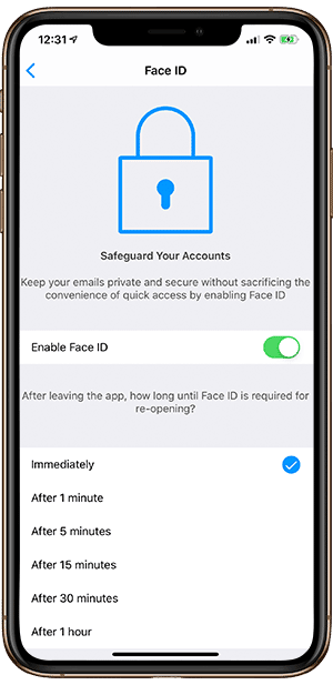 صورة لـ كيفية حماية البريد الإلكتروني بكلمة مرور على iPhone و iPad | 11-DzTechs