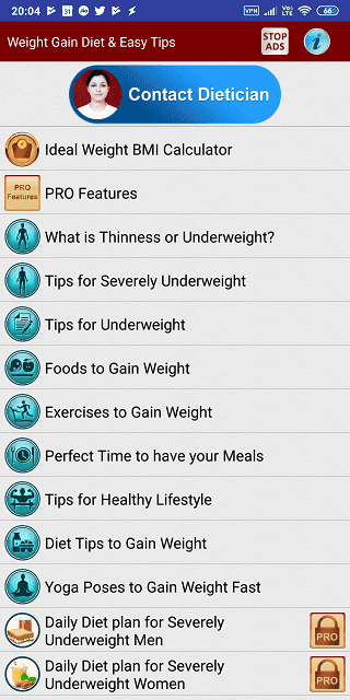 صورة لـ أفضل 8 تطبيقات Android لزيادة الوزن بطريقة صحية | Android-Apps-to-Gain-Weight-1-DzTechs