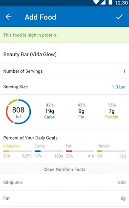 صورة لـ أفضل 8 تطبيقات Android لزيادة الوزن بطريقة صحية | Android-Apps-to-Gain-Weight-5-DzTechs