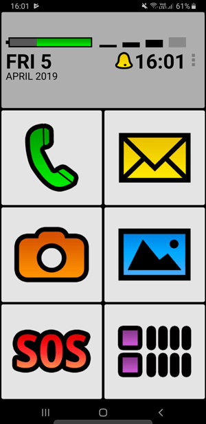 صورة لـ استخدم هذه التطبيقات لجعل جهاز Android أسهل لكبار السن | Big-Launcher-DzTechs