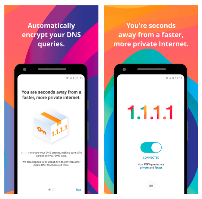 صورة لـ أفضل تطبيقات VPN المجانية التي نوصي بها في Dz Techs | CLOUDEFLARE-DzTechs