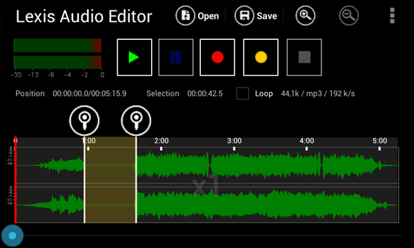 صورة لـ أفضل تطبيقات تحرير الصوت لنظام Android (2023) | Lexis-Audio-Editor-DzTechs