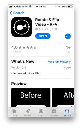 صورة لـ 3 طرق لتدوير الفيديو على جهاز iPhone الخاص بك | RFV-DzTechs
