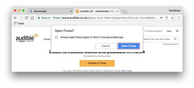 صورة لـ كيفية الاستماع إلى Audible على نظام MacOS (3 طرق) | Screen-Shot-2018-08-11-at-12.04-DzTechs