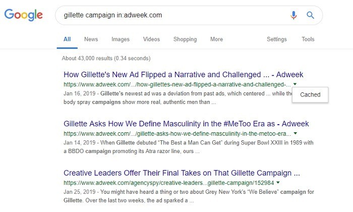 صورة لـ كيفية تجاوز حوائط الدفع للإشتراك على مواقع الأخبار الرائدة | Searching-website-cache-DzTechs