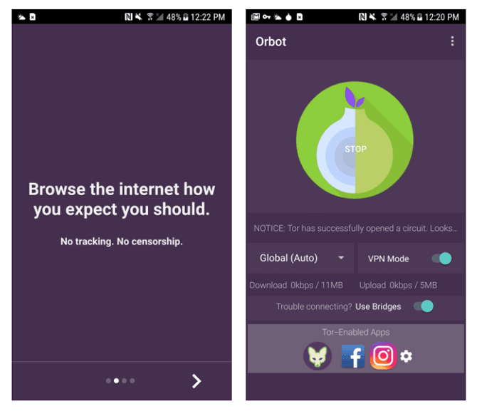 صورة لـ أفضل تطبيقات VPN المجانية التي نوصي بها في Dz Techs | TOR-DzTechs
