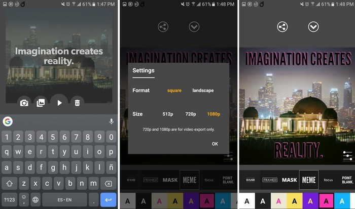 صورة لـ إنشاء نص متحرك بسهولة باستخدام هذه التطبيقات المجانية لنظام Android | Text-Animated-DzTechs