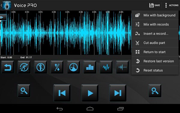 صورة لـ أفضل تطبيقات تحرير الصوت لنظام Android (2023) | Voice-PRO-DzTechs