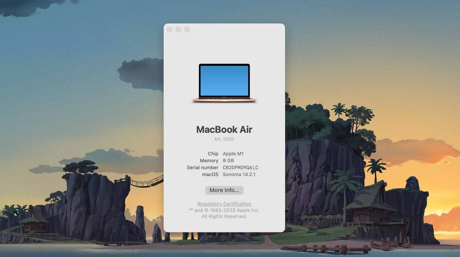 صورة لـ كيفية التمهيد إلى الوضع الآمن في نظام macOS | about-this-mac-window-on-macos