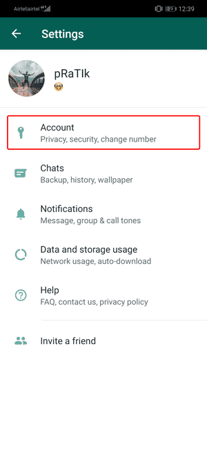 صورة لـ كيفية منع المُستخدمين من إضافتك إلى مجموعات WhatsApp | account-DzTechs