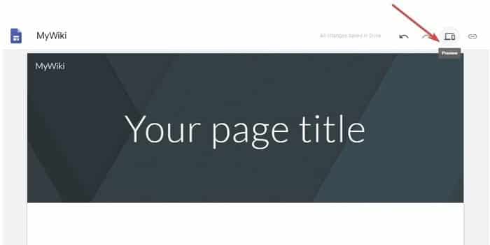 صورة لـ كيفية انشاء موقع wiki الخاص بك | create-a-wiki-site-create-preview-DzTechs