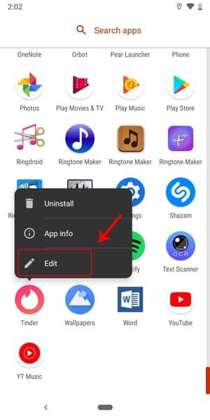صورة لـ كيفية إخفاء التطبيقات على نظام Android بفاعليَّة: طرق سرية | edit_icons-DzTechs