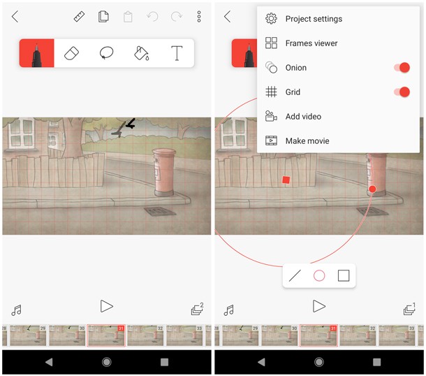 صورة لـ 9 من أفضل تطبيقات تحرير الفيديو لـ Instagram | flipaclip-DzTechs