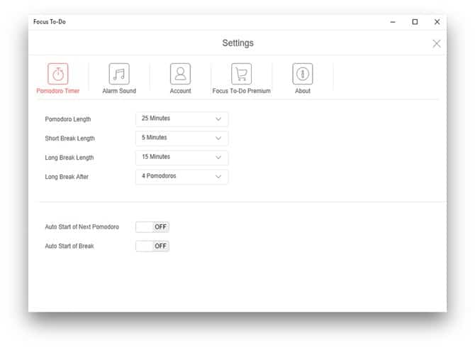 صورة لـ أفضل تطبيقات المُؤقت بتقنية Pomodoro لـ Windows لزيادة إنتاجيتك | focustodo2-DzTechs