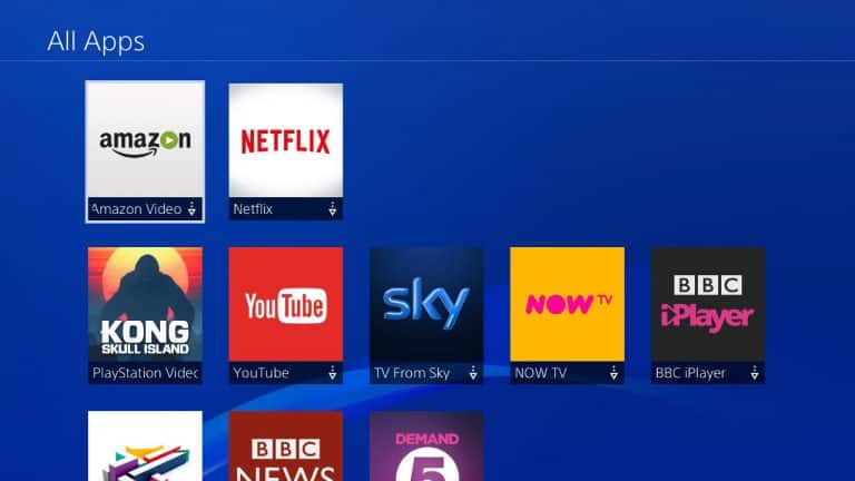 صورة لـ كيفية مشاهدة Netflix على جهاز التلفزيون أيًا كان نوعه – 5 طرق | netflix-on-ps4-768x432-DzTechs