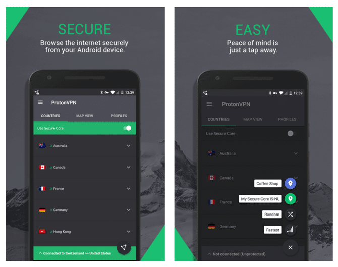 صورة لـ أفضل تطبيقات VPN المجانية التي نوصي بها في Dz Techs | proton-DzTechs