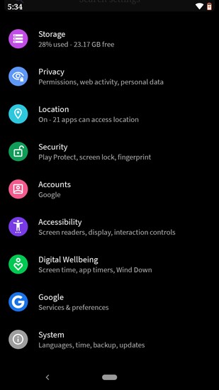 صورة لـ Android 10: أفضل 11 من الميزات والخيارات حتى الآن | revamped_settings-DzTechs