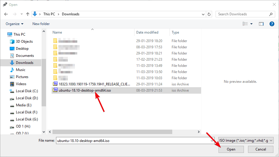 صورة لـ كيفية استخدام Rufus لإنشاء محرك فلاش قابل للتمهيد | rufus-select-iso-DzTechs