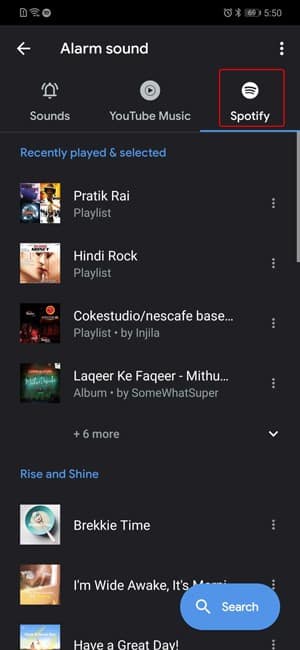 صورة لـ 10+ من النصائح والخدع على Spotify يجب على كل مستخدم جديد أن يعرفها | spotfy_in_alarm_clcok-DzTechs