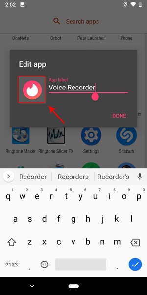 صورة لـ كيفية إخفاء التطبيقات على نظام Android بفاعليَّة: طرق سرية | tap_on_icon-DzTechs