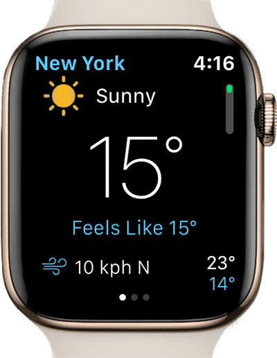 صورة لـ أفضل تطبيقات الطقس لـ Apple Watch | 1-4-min-DzTechs