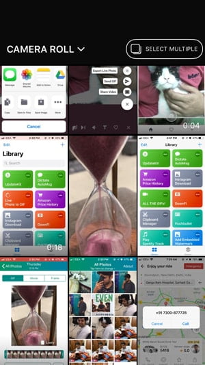صورة لـ كيفية نشر الصور المباشرة كقصة على Instagram من iPhone | 1-select-a-live-photo-min-DzTechs