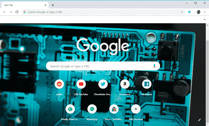 صورة لـ كيفية تعيين خلفية مخصصة على شاشة Google Chrome الرئيسية | 1_done-min-DzTechs